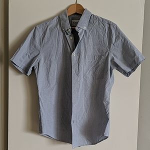 Light blue shirt with buttons